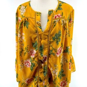 Fever 3/4 sleeve shirt